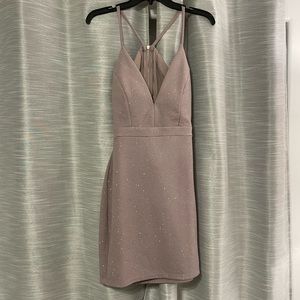 Light purple sparkly dress